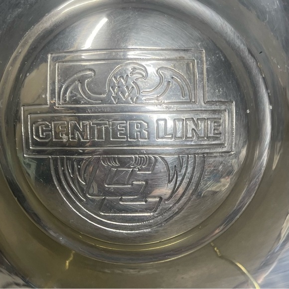 Center Line Wheel Cap Aluminum Rim Center Hub Cap - Picture 3 of 7